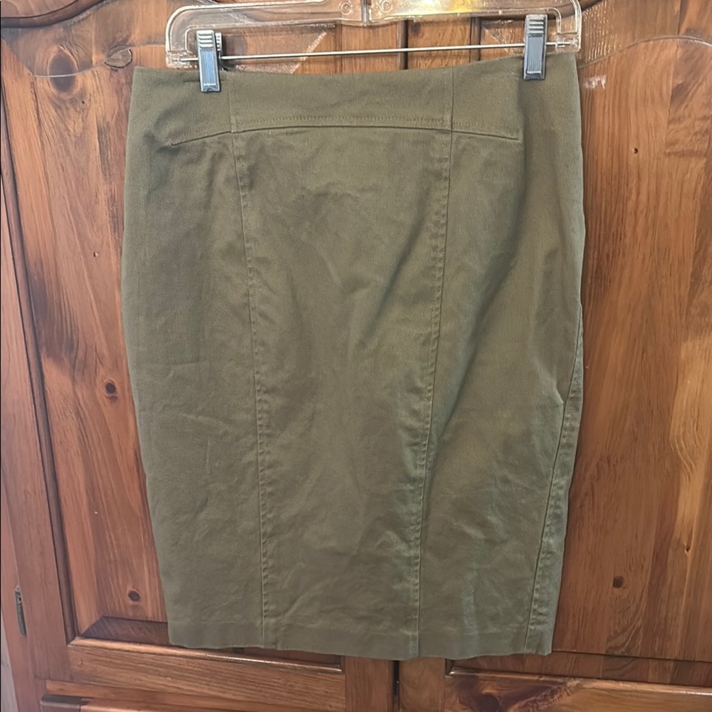 Ann Taylor Olive Green Women's Skirt